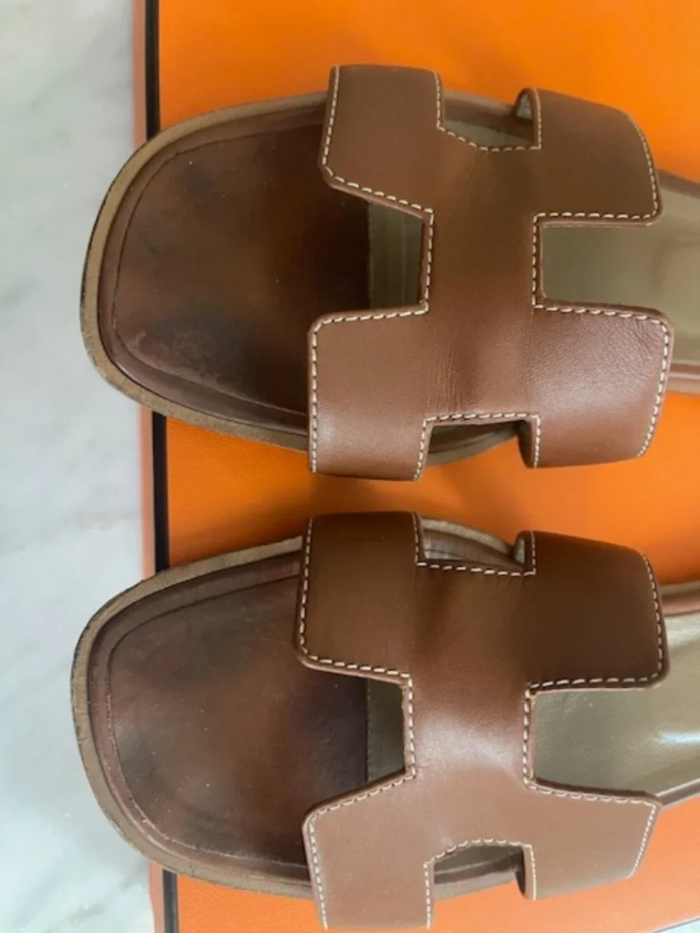 Hermes Oran-Please note size 38 - Picture 5 of 5